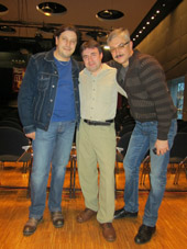 Виктор Матросов, Сергей Дубровин и Владимир Тиссен